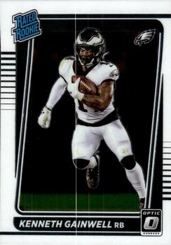 Kenneth Gainwell 2021 Panini Contenders Draft Picks Rookie Card #3