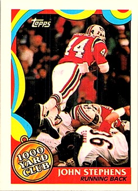 1989 Topps John Stephens 1000 Yards Club #4