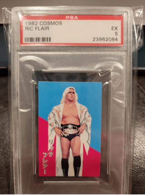 1982 Cosmos Menko Japanese Ric Flair
