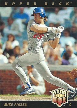 1994 Mike Piazza Post Collection #1 Baseball Card Los Angeles Dodgers Rookie