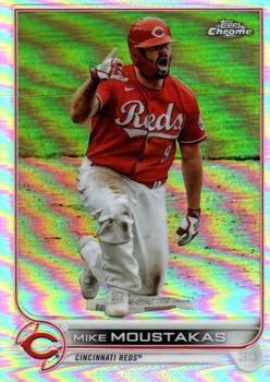 MIKE MOUSTAKAS ROYALS 2015 TOPPS UPDATE #US139 STAT BACK PARALLEL