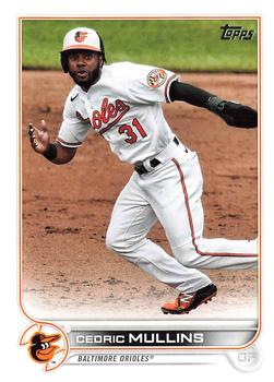 2023 Topps Series 1 #317 Cedric Mullins ADVANCED STATS 025/300 Baltimore  Orioles