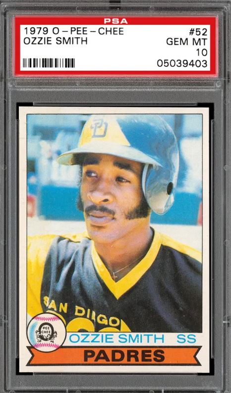 1979 O-Pee-Chee Ozzie Smith Rookie Card #52