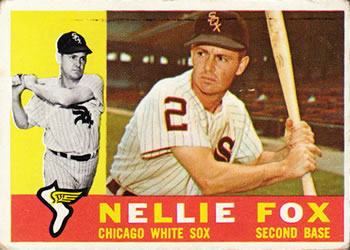 Nellie Fox Limited Edition Chicago White Sox Art Card Refractor 1/1