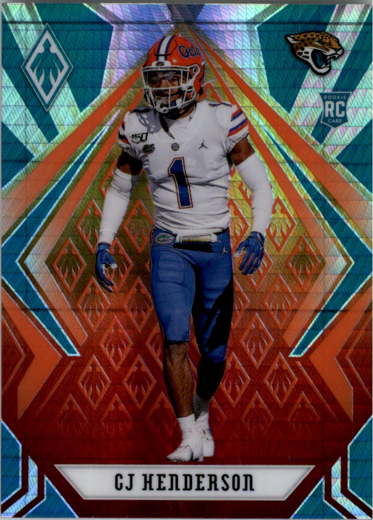 Cj Henderson Panini 2020 Rated Rookie Clearly Jacksonville Jaguars #RR