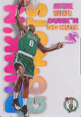 その他 1998 SkyBox E-X Century - Dunk'N Go-Nuts 1998 Skybox E-X Century Dunk 'N Go-Nuts Allen Iverson #5DG PSA 9