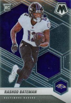 Lids Rashod Bateman Baltimore Ravens Autographed 2021 Panini Prizm Emergent  #E-10 Beckett Fanatics Witnessed Authenticated Rookie Card