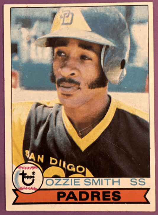 1979 Topps Ozzie Smith Rookie Card #116