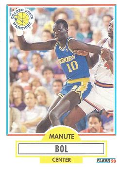 1986 fleer basketball 7 hot card lot with Manute Bol rookie