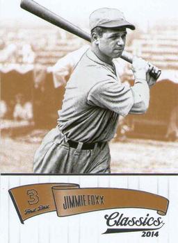 1987 Baseball's All Time Greats Jimmie Foxx Red Sox Card