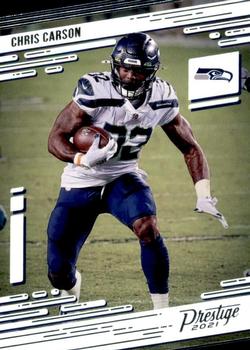 Chris Carson 2020 Panini Legacy Football - #90 - Seattle Seahawks