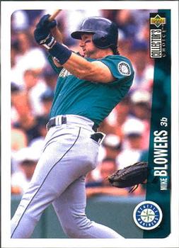 Mike Blowers 1995 Topps #348 Seattle Mariners Baseball Card