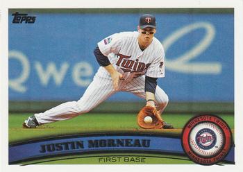 Topps Justin Morneau Baseball Trading Cards