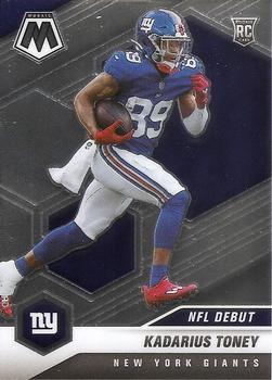 2) 2021 Wild Card Alumination Ocular Purple Kadarius Toney RC # OC-19,20