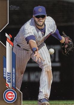 2022 Topps David Bote #627 Chicago Cubs -11R