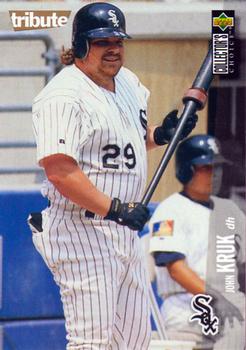 John Kruk 1995 Topps Traded & Rookies #116T Chicago White Sox