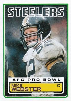 Mike Webster Signed Goal Line Art Card GLAC Autographed w/HOF Steelers  PSA/DNA