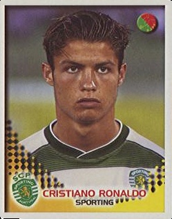 2002 Panini Futebol Portugal Stickers #306 Cristiano Ronaldo Value null