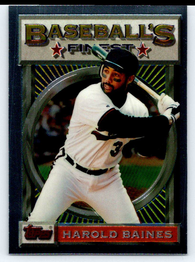 HAROLD BAINES  Chicago White Sox 1981 Home Majestic Throwback