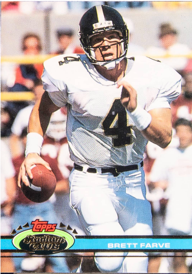 1991 Topps Stadium Club ‘Brett Farve’ #94 - The Misprinted Rookie Card
