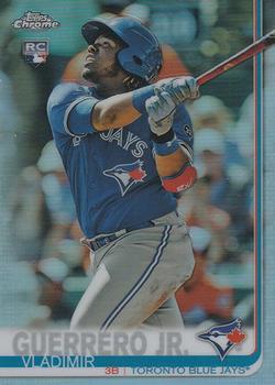 2019 Topps Chrome Refractor #201 Vladimir Guerrero Jr. Value