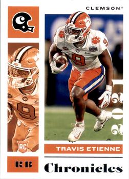 2021 Panini Select #RSW-TET Travis Etienne Jr. Rookie Jersey Relic Red