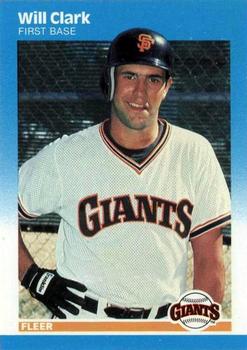 1990 Topps #100 Will Clark - San Francisco Giants (Baseball Cards
