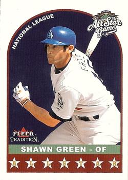 2003 Upper Deck Honor Roll Baseball Card Los Angeles Dodgers #67 Shawn Green