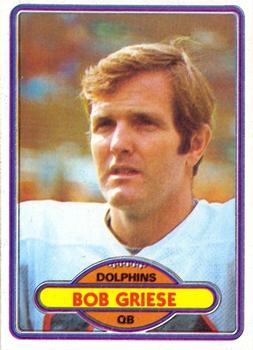 Bob Griese Signed 1981 Topps #482 (BGS)