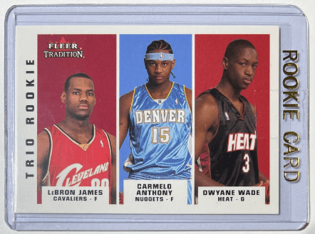 Full LeBron James Rookie Cards Gallery, RC Checklist, Hot List