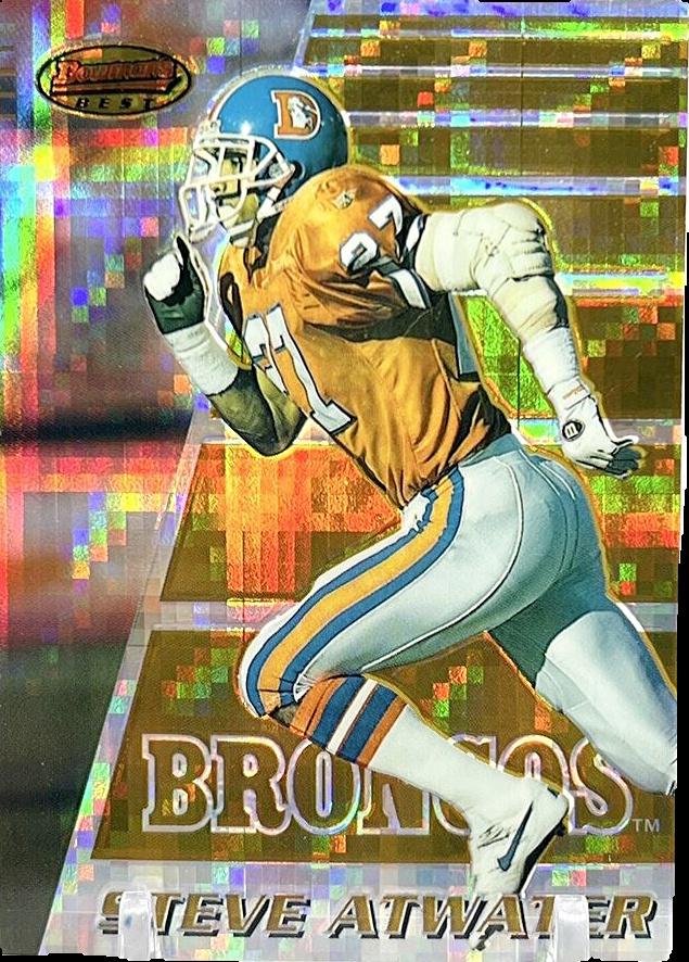 1989 Topps Traded #52T Steve Atwater Rookie Card - Denver Broncos