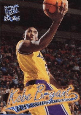 1996 Ultra Platinum Medallion Kobe Bryant #P52 - $109,200