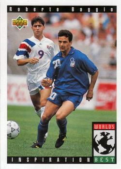 Carte De Collection Score UK - Roberto Baggio à La Juventus, état Superbe Pour Les Fans De Foot !