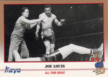 Retro Joe Louis Boxer Business Card Holder Credit Card Case 