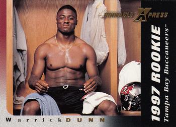 : 1998 Upper Deck Black Diamond Rookies #82 Warrick Dunn Tampa  Bay Buccaneers Football NFL : Collectibles & Fine Art