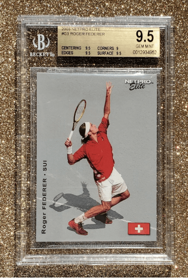 2003 Netpro Elite Roger Federer /2000