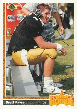 rare brett favre cards 2025 Topps Finest Orange Refractor #291 /15  Burbank Brett Favre Cards: Values, Rookies