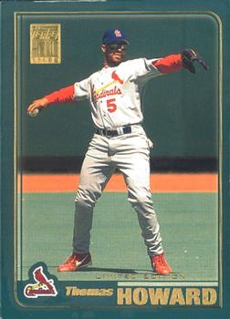 1993-96 Cincinnati Reds Thomas Howard #22 Game Used Red Hat 7 DP22705