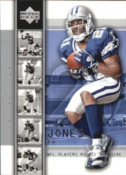 Julius Jones Jersey Football Card –