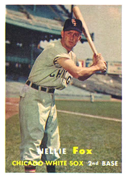 Nellie Fox Limited Edition Chicago White Sox Art Card Refractor 1/1