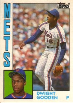 Dwight Gooden Autographed 1984 Topps Traded #42T Rookie Card at