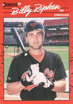 Billy Ripken - Orioles #734 Donruss 1992 Baseball Trading Card