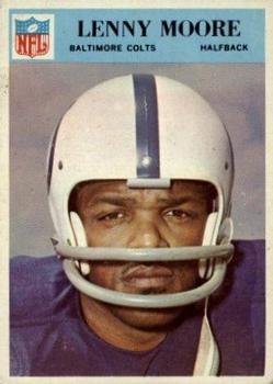 1956 Topps FB # 60 Lenny Moore ROOKIE (Colts)