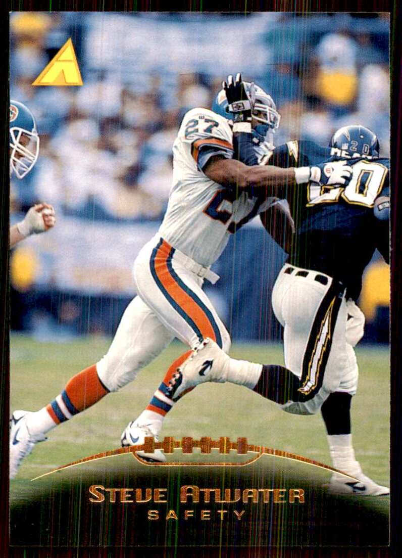 1991 Pro Set Football Card #136 Steve Atwater Denver Broncos Official NFL  Trading Card