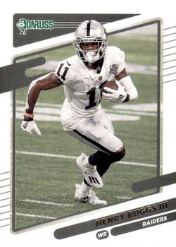 Henry Ruggs III RC 2020 Panini Select Red Prizm jersey/relic #RS-HRU -  Raiders