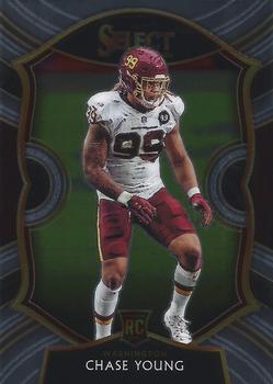 2020 Panini Elements Chase Young Frequency Rookie Jersey Card 067/199  Redskins