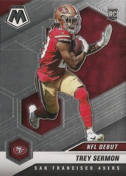 2021 Panini Mosaic #244 Trey Lance RC NFL Debut Pink Camo Prizm 49ers  Rookie 