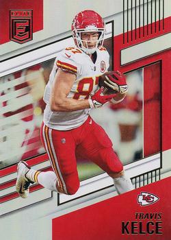 Travis Kelce 2022 Panini Obsidian Electric Etch Yellow #59 #03/25