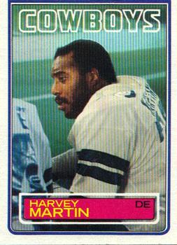 1978 Sportscaster TRADING CARD HARVEY MARTIN DALLAS COWBOYS #39-22