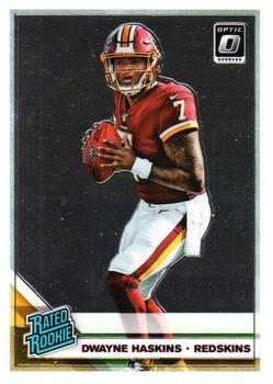 Dwayne Haskins Redskins Signed 2019 Panini Prime Cut 8:10 LE